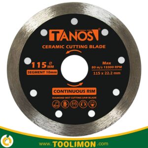 سرامیک بر 115 میلیمتر تانوس مدل CC-01-115